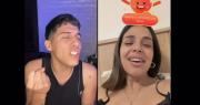 Desde la intimidad de su casa y sin filtros: Eugenia Quevedo cantó en vivo con un sanjuanino y sorprendió en TikTok