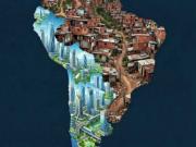 Milei publicó un polémico mapa de Sudamérica con países ricos y pobres y un ministro de Lula salió a cruzarlo muy duro