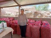 Gobierno entrega semilla de papa mejorada para hacer frente al cambio climático