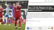 Un bochorno más: Sevilla sufre duro golpe en la Copa del Rey y destruyen a Alexis Sánchez