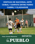 Ventaja de Nacional ante Ceibal y empate entre Ferro Carril y Gladiador ‣ El Pueblo Digital Uruguay