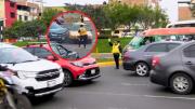 Surco: inspectora de tránsito resulta herida en violento choque en la nueva Vía Expresa Sur