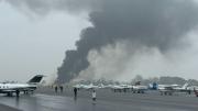 (+Video) Avión se estrella en un aeropuerto de EE.UU.