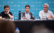 Ante la crisis económica, Kicillof le pidió a los empresarios y pymes que se organicen y alcen la voz