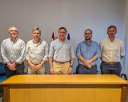 Intendente Carlos Albisu /Anunció que Facundo Marziotte será el nuevo director de Desarrollo Social