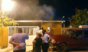Decoración navideña terminó incendiando una casa al oeste de Maracaibo