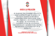 Choferes de Chuquisaca suspenden actividades, repliegan vehículos y convocan reunión de emergencia