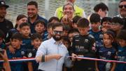 [Fotos] Presidente inauguró parque de la Alegría en Renca: Los espacios públicos son de todos