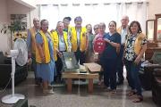 Club de Leones Mercedes entregó DEA al Hogar de Ancianos de Mercedes