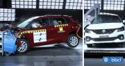 Baleno, el auto más vendido en Chile, obtuvo solo 2 estrellas de seguridad en su modelo avanzado