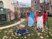 María y José, migrantes detenidos: el mensaje de Navidad de una iglesia de Texas