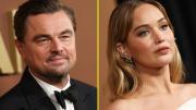 El incómodo momento que vivió DiCaprio por comentario de Jennifer Lawrence: ¿Hacía alusión a sus novias jóvenes?