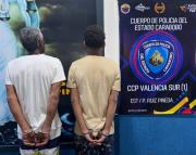 Dos sujetos detenidos por posesión de droga en Valencia