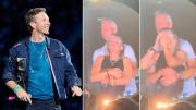 Habló la mujer filmada a los besos con su jefe en un recital de Coldplay: “Fue la única vez”