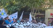 La marcha contra la reforma laboral se hizo sentir en San Juan