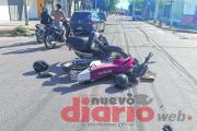 Las Termas: Tras fuerte choque de dos motos sus ocupantes sufrieron lesiones