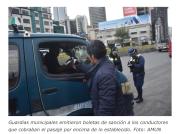 Pasajes en disputa: controles municipales revelan el impacto inmediato del alza de carburantes