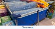 Piletas de lona en San Juan: fuerte demanda y grandes diferencias de precios frente al calor extremo