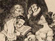 Subastaron un grabado de Goya que el rey Juan Carlos I le regaló al dictador Ceaușescu