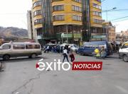 Paro de choferes paraliza El Alto en rechazo a la eliminación de la subvención a los combustibles