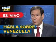EN VIVO: Marco Rubio, secretario de Estado de EE. UU., habla sobre Venezuela