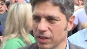Axel Kicillof, en la marcha contra la reforma laboral: “No va a mejorar nada con esta ley”