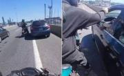 VIDEO.- Lucha libre en la Autopista: piden dura sanción para los conductores que se trenzaron en pleno andar