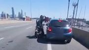 Autopista Buenos Aires-La Plata: dos conductores podrían perder la licencia por una pelea viral