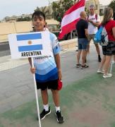 De nadar en una pelopincho a competir en Dubai: la historia del tucumano de 12 años