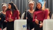 La increíble reacción de una estudiante al prenderse fuego su cabello