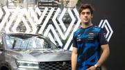 Franco Colapinto despidió el año en Renault Argentina