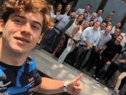 Franco Colapinto, en Argentina: habló de lo que viene en la Fórmula 1 y avisó que quiere traer a Max Verstappen para que se enamore del vino