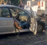 Choque contra unidad de transporte dejó una fallecida y dos personas heridas