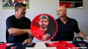 Newell´s anunció la salida de Ever Banega en la presentación de Orsi-Gómez