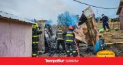 Incendio destruyó por completo una vivienda en el paraje Las Horquetas