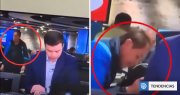 Incómodo momento en vivo: trabajador casado intenta besar a colega en plena transmisión