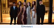 Los chicos de la Escuela Pellegrini brillaron en la previa al baile de egresados