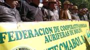 Cooperativistas auríferos no se movilizarán y aceptan nuevos precios del combustible