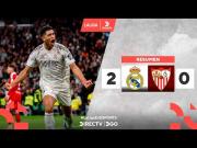 Por LaLiga: Real Madrid venció 2-0 a Sevilla y sigue en la pelea