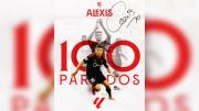 Alexis Sánchez alcanzó los 100 partidos en La Liga de España durante la visita de Sevilla a Real Madrid