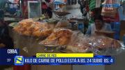 Suben los precios de la carne de res y pollo