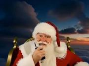 El insólito saludo por Navidad de la Fuerza Aérea: Papá Noel en un trineo tirado por los caza F-16 recién comprados