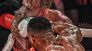 VIDEO: el impactante nocaut de Anthony Joshua y la grave lesión que le provocó al influencer Jake Paul