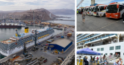 Más que turistas: Primer crucero de la temporada en Arica deja trabajo y oportunidades