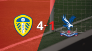 Premier League: Leeds United golea 4-1 a Crystal Palace y Dominic Calvert-Lewin firma doblete