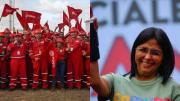 Delcy Rodríguez afirma que Pdvsa alcanzó la meta de 1.200.000 barriles diarios en medio del acoso de EEUU