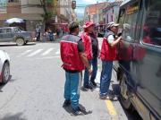 Municipio sanciona a choferes que subieron al pasaje