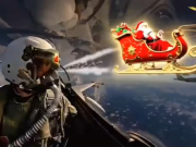 El curioso saludo navideño de la Fuerza Aérea