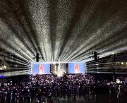 Video: Shakira tuvo que terminar su show antes por un tormentón en Córdoba