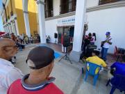 Parrandón navideño iluminó jornada en la Clínica del Riñón